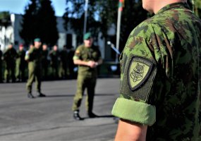 Algirdo mechanizuotajame pėstininkų batalione vyko iškilminga rikiuotė - 3