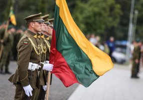 Klaipėdoje  Lietuvai prisiekė daugiau nei 600 šauktinių, Motorizuotajai pėstininkų brigadai... - 4