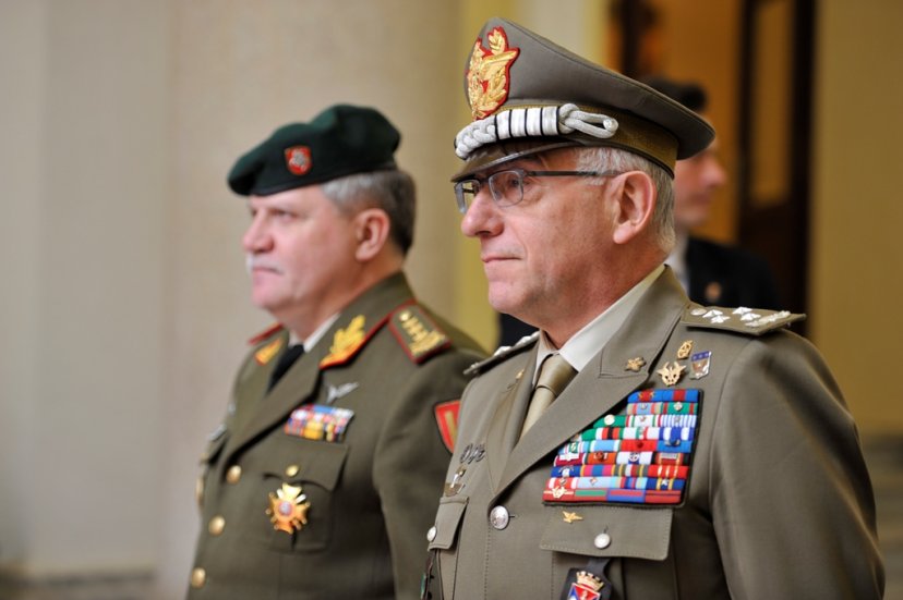 Chief of the Italian Defence General Staff on a visit in Lithuania 