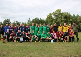 Futbolo varžybose Oro gynybos bataliono vado taurę laimėjo Krašto apsaugos savanorių pajėgų kariai - 1