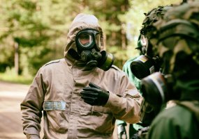 I –osios bataliono kovinės grupės kariai kartu su sąjungininkais naikino taikinius Pabradėje - 1