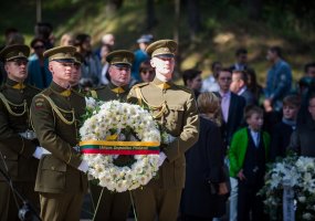 Panerių memoriale pagerbtas Lietuvos žydų genocido aukų atminimas - 1