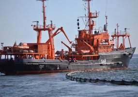 Karinės jūrų pajėgos dalyvavo taršos likvidavimo pratybose  - 5