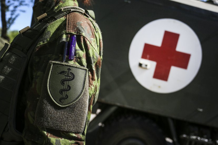 Beveik 20 Generolo Silvestro Žukausko poligono karių kreipėsi į medikus