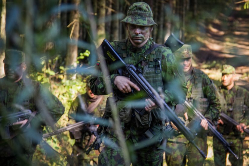Majoras R. Mikėnas: „Kariai savanoriai gali puikiai planuoti, pasirengti ir vykdyti teritorinę...