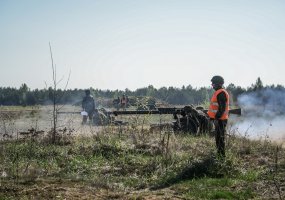 Prasideda tarptautinės prieštankinių padalinių kovinio šaudymo pratybos „Hunter 2017 - 6