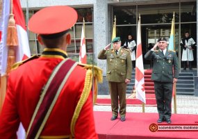 Gen. ltn. Jonas Vytautas Žukas: „Gruzija vertina mūsų paramą ir vykdomą karinį bendradarbiavimą“ - 1