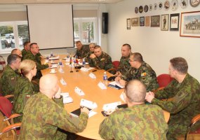 Lietuvos kariuomenės mokykloje lankėsi Moldovos kariuomenės delegacija  - 1