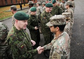 Vytenio bendrosios paramos logistikos batalione vyko Jungtinių Amerikos Valstijų karių... - 4