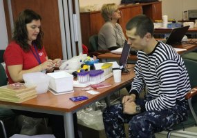 Karinių jūrų pajėgų kariai neatlygintinai davė kraujo  - 4