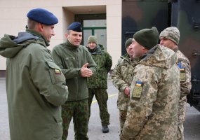 Oro gynybos batalione lankėsi Ukrainos karinių oro pajėgų atstovai - 1