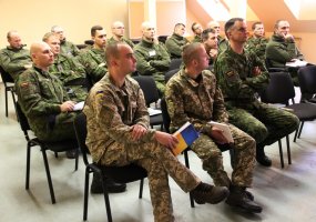 Oro gynybos batalione lankėsi Ukrainos karinių oro pajėgų atstovai - 5