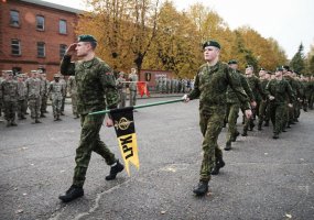 Decorations presented to the U.S. logistical support unit at Vytenis Battalion after service in... - 3