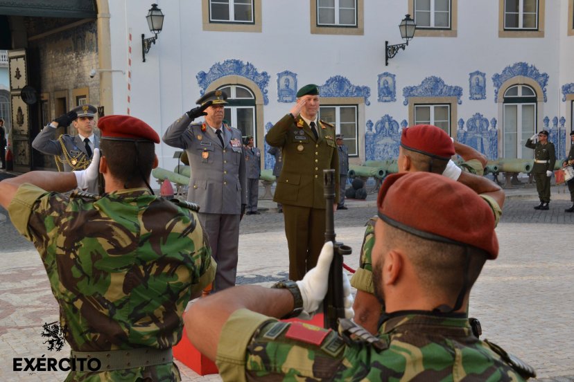 Sausumos pajėgų vadas brigados generolas Valdemaras Rupšys lankėsi Portugalijoje 