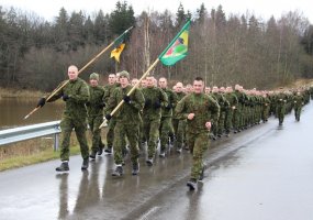 Tauragėje vyko tradicinis Lietuvos kariuomenės dienai skirtas bėgimas  - 3