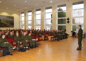 Lietuvos kariuomenės mokykloje vyko vyriausiųjų puskarininkių ir kuopininkų susitikimas - 1