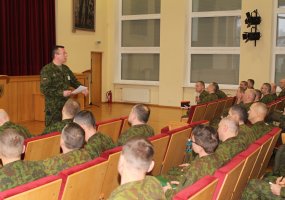 Lietuvos kariuomenės mokykloje vyko vyriausiųjų puskarininkių ir kuopininkų susitikimas - 3