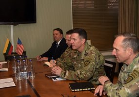 There is a strong bond between U.S. and Lithuanian Special Operations Forces, Commander of the... - 1