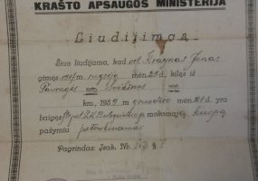 Butigeidžio dragūnų bataliono kariai pasveikino 100 metų sulaukusį tarpukario Butegeidžio pulke... - 6