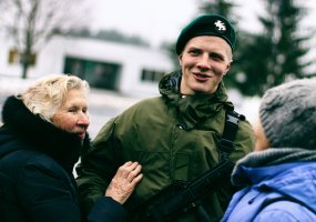 Švenčių išvakarėse Lietuvos valstybei prisiekė šauktiniai kariai  - 2