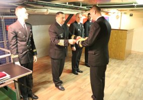 Karinių jūrų pajėgų karininkas perėmė BALTRON vado pareigas - 6