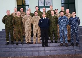 Lietuvos kariuomenės vyriausieji puskarininkiai savaitę dalijosi patirtimi su kolegomis iš Ukrainos - 2