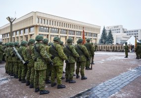 Minint Krašto apsaugos savanorių pajėgos 27-ąsias įkūrimo metines - diena su uniforma - 6