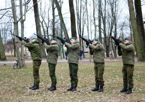 Klaipėdos įgulos kariai dalyvavo Klaipėdos krašto prijungimo prie Lietuvos metinių minėjime - 6