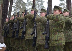 Istorinėje partizanų priesaikos vietoje Nemunaityje Lietuvos Respublikai prisiekė karių savanorių... - 1