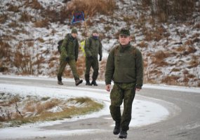 Lietuvoje pirmą kartą organizuotas Danijos karių žygis.  - 4