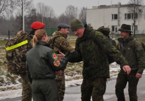 Lietuvoje pirmą kartą organizuotas Danijos karių žygis.  - 6