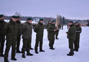 Lithuanian soldiers deploying to the military training operation in Ukraine - 1