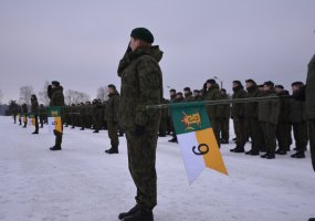 Lithuanian soldiers deploying to the military training operation in Ukraine - 2