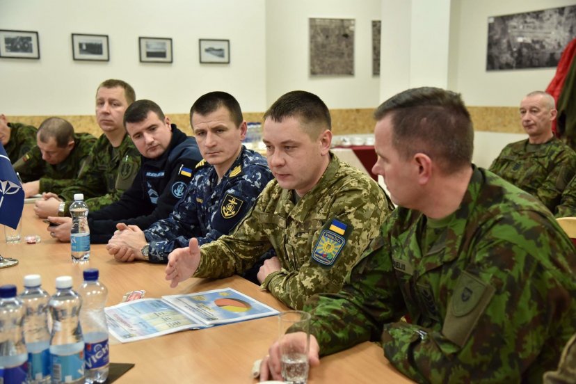 Lietuvos kariuomenės vyriausieji puskarininkiai savaitę dalijosi patirtimi su kolegomis iš Ukrainos