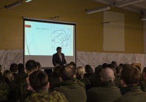 Algirdo batalione pagreitį įgauna 1-osios bataliono kovinės grupės karinis rengimas - 1
