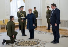 Lietuvos kariuomenės gretas papildė naujas generolas - 1