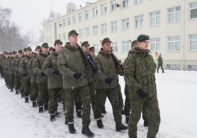Karo akademijoje prisiekė Jaunesniųjų karininkų vadų mokymų klausytojai - 1