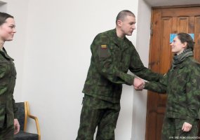 KASP Dainavos apygardos 1-osios rinktinės kariai treniravosi kartu su kolegomis iš Kroatijos - 5