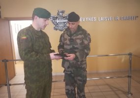 Prancūzijos Sausumos pajėgų vadovybė lankosi Lietuvoje - 3