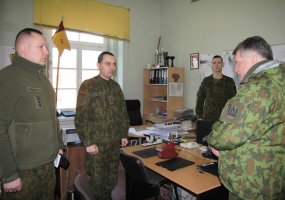 Vytenio bendrosios paramos logistikos batalione Marijampolėje – kariuomenės vado vizitas  - 2
