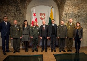 Chief of General Staff of Georgia Major General Vladimer Chachibaia conducted formal visit in... - 3