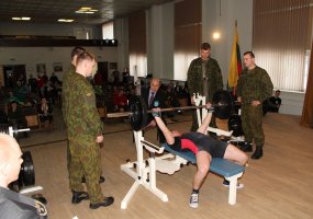 Lietuvos kariuomenės mokykla minėjo Lietuvos Nepriklausomybės atkūrimo 28-ąsias metines - 1