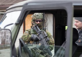 Greitojo reagavimo pajėgų pratybos įsibėgėja – treniruojamės tokiomis sąlygomis, kokiomis kariautume - 3