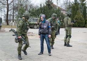 Greitojo reagavimo pajėgų pratybos įsibėgėja – treniruojamės tokiomis sąlygomis, kokiomis kariautume - 4