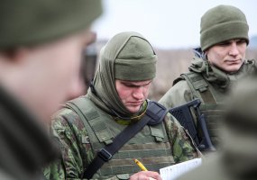 Kunigaikščio Vaidoto bataliono kariai pratybų „Vepriai 2018 - 2