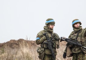 Kunigaikščio Vaidoto bataliono kariai pratybų „Vepriai 2018 - 6