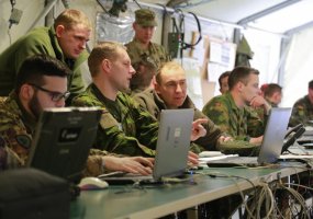 Lithuanian soldiers train in artillery exercise Dynamic Front 2018 in Germany - 1