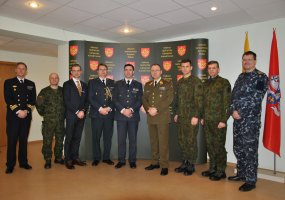 Lithuania's Defence Staff visited by Chief of Defence Staff of Sweden  - 1