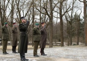 Lithuanian and Latvian Chiefs of Defence discussed opportunities for closer cooperation during a... - 2