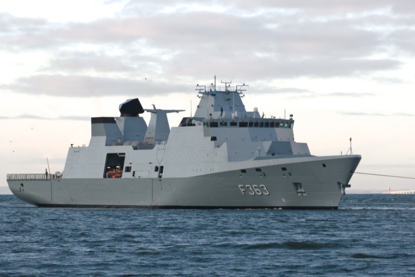 Denmark's frigate to briefly visit Klaipėda Seaport